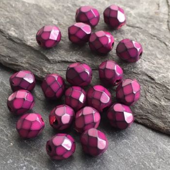 6MM FIRE POLISHED BEAD
